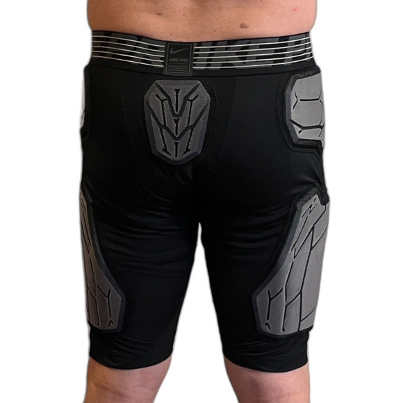 Nike Pro Black Padded American Football Shorts  Mens Size Large - Picture 5 of 8